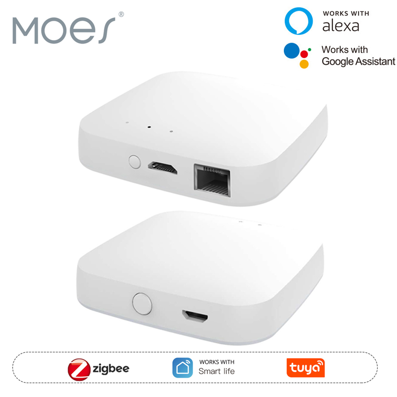 Matter Hub Thread - MOES Tuya ZigBee3.0 Smart Hub, Jembatan