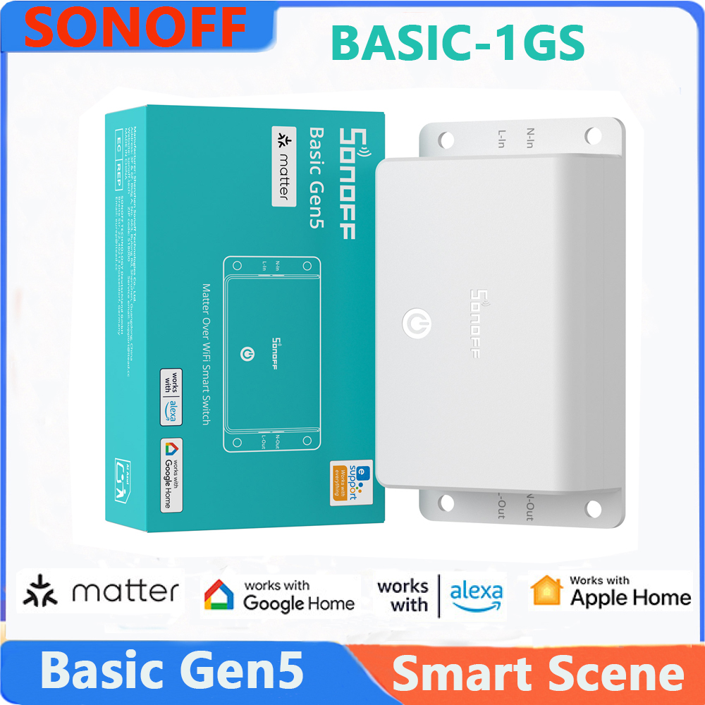 Sonoff Basic Switch - SONOFF Basic Gen5 (BASIC-1GS) Sakelar Pintar