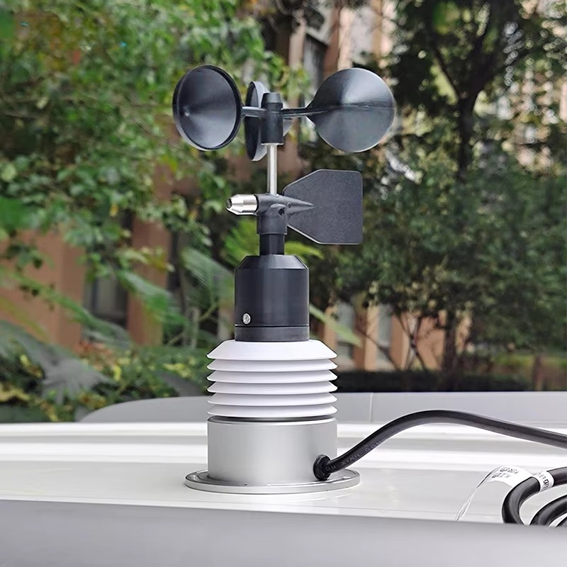 Temperature Humidity Sensor - Stasiun Cuaca THPW-NJ 5-in-1 Sensor Angin