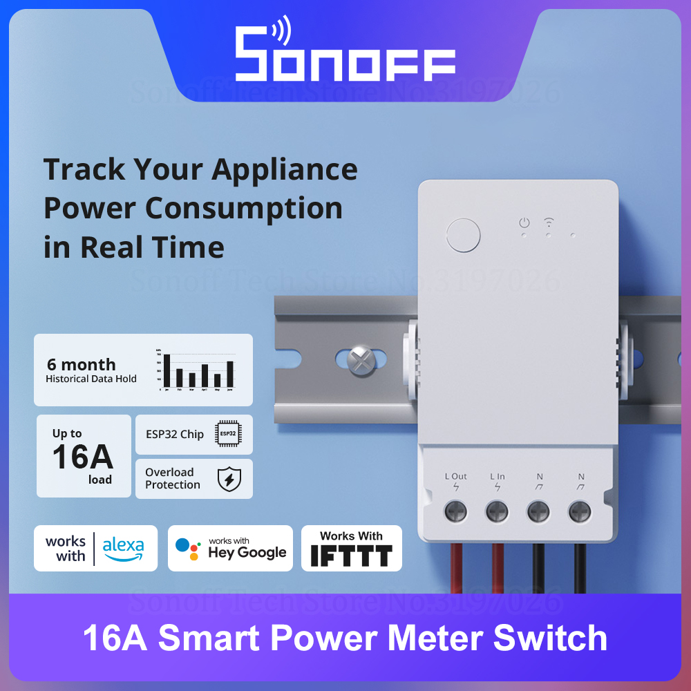 SONOFF POW Asalnya 16A Sakelar - Sonoff Basic Switch ulasan dan harga