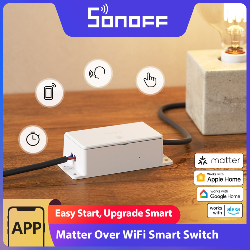 SONOFF BASIC-1GS Matter Over W - Sonoff Basic Switch ulasan dan harga