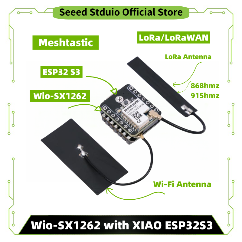 Modul ESP32 S3 LoRa Meshtastic - Home Automation Arduino ulasan dan harga