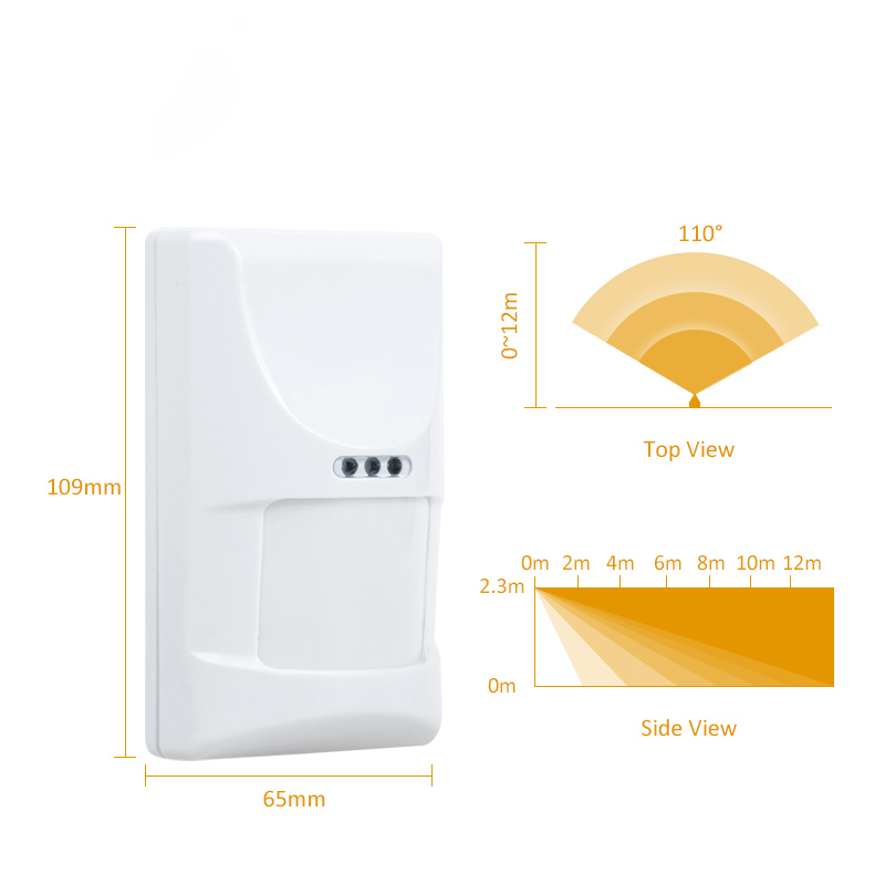 1/3 Buah Detektor Sensor Gerak - Motion Sensor Pir Wired ulasan dan harga