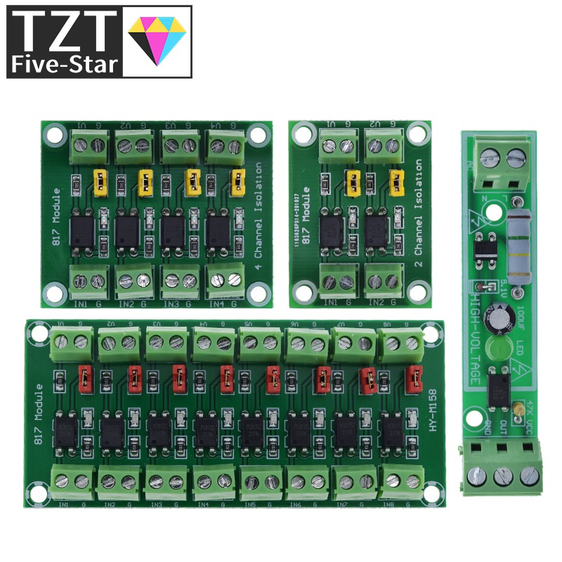 PC817 1 2 4 8 Saluran Optocoup - Relay 8 Channel Board ulasan dan harga