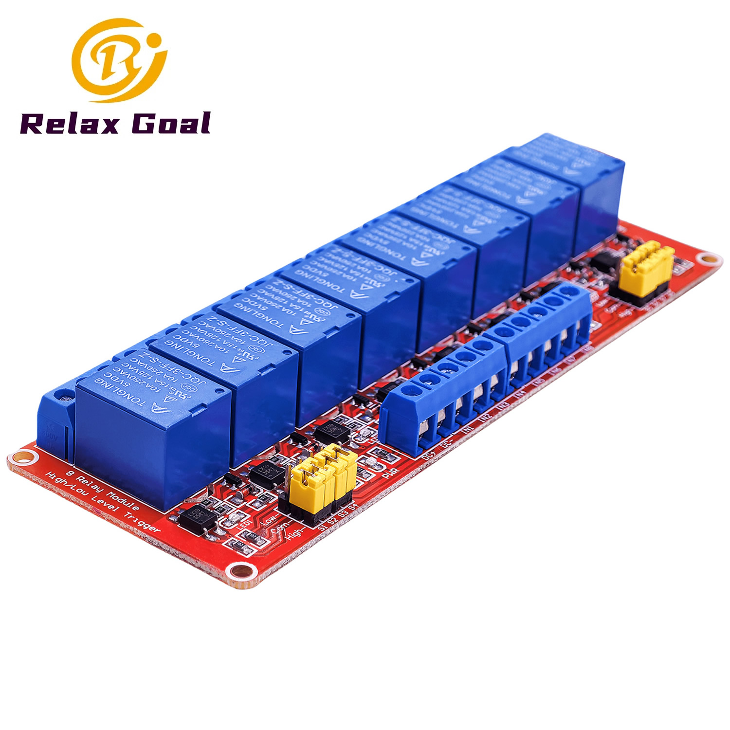 Modul Relay 8 Saluran 5V 12V 2 - Relay 8 Channel Board ulasan dan harga