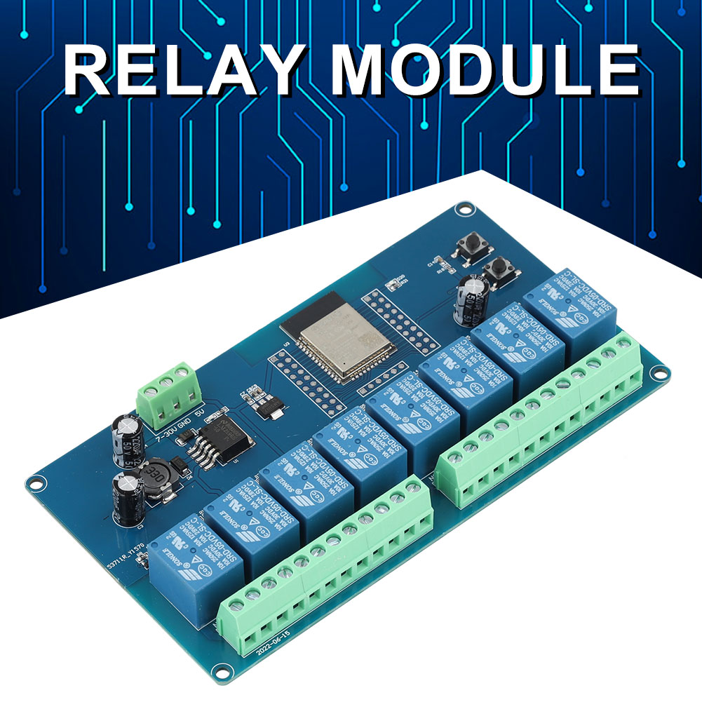 ESP32 Modul Relay WIFI Bluetoo - Relay 8 Channel Board ulasan dan harga