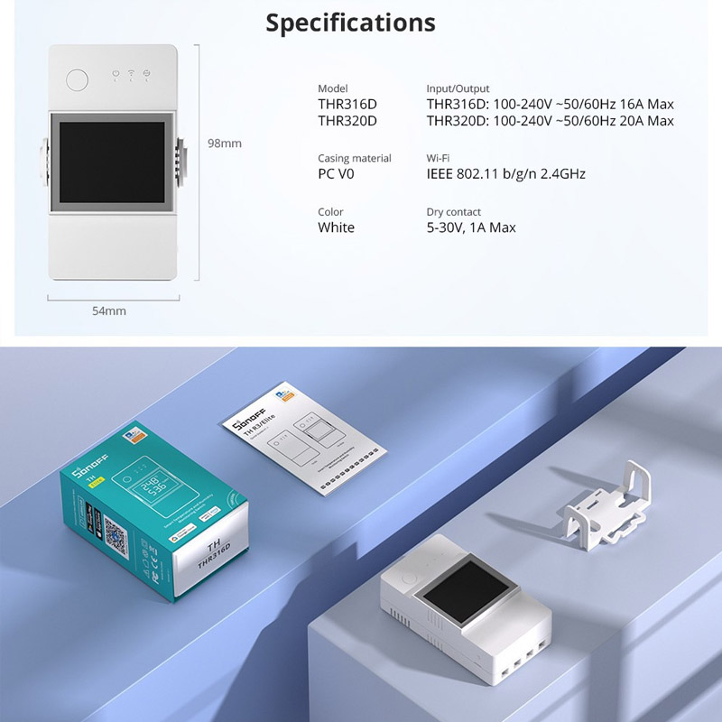 Saklar Meter Daya Cerdas WiFi  - Sonoff Basic Switch ulasan dan harga