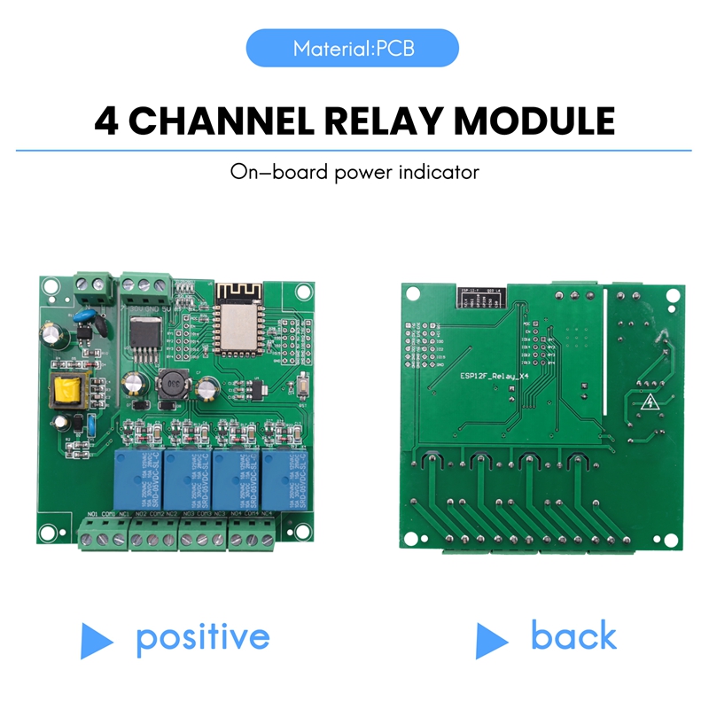 Modul Relay 4 Saluran WIFI Nir - Relay 8 Channel Board ulasan dan harga